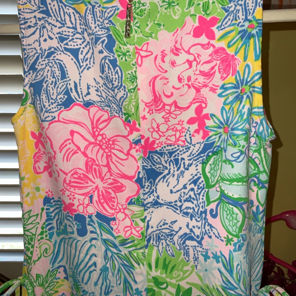 Lilly Pulitzer NEW W/TAGS Donna Top Multi Cheek to Cheek - Picture 14 of 16